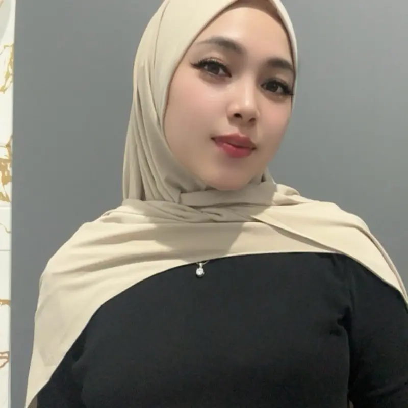 PASHMINA INSTAN OVAL JERSEY SUPER PREMIUM BY DHEMODE HIJAB 1