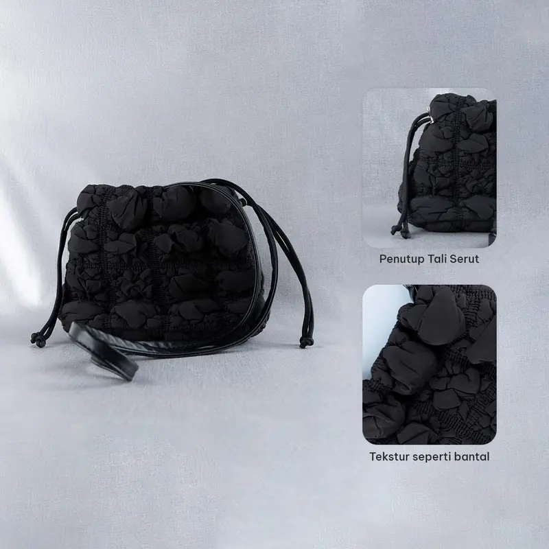 ANOTHER By URBAN&CO Bags Harpy - Tas Selempang Wanita Sling Bag Kulit Premium Serut 7