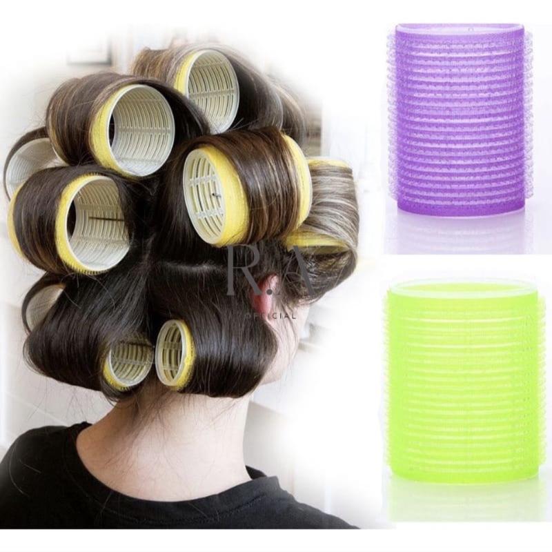 Murah roll rambut size jumbo roll gulung poni/pengeriting rambut 1