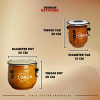 Gambar ORCA [ HARGA TERBAIK ] Kendang / Ketipung Koplo - Natural dari Orca Guitar Indonesia Kab. Sukoharjo 5 Tokopedia