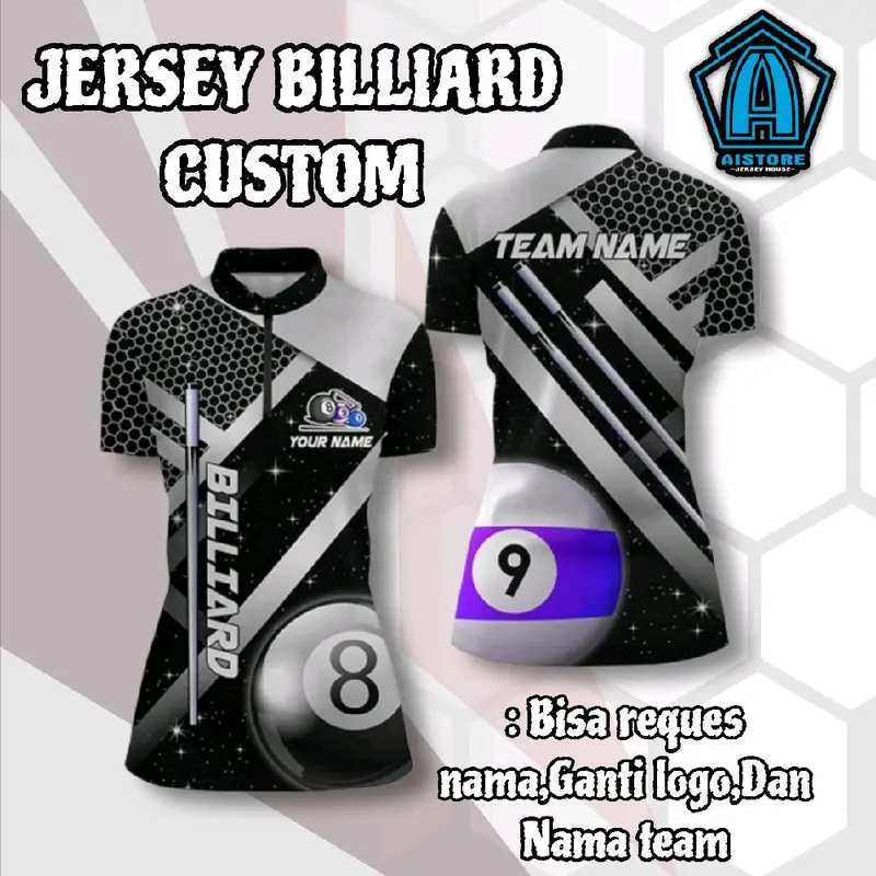 JERSEY BILLIARD CUSTOM NEW 2025 KERAH SANGHAI Sport 0