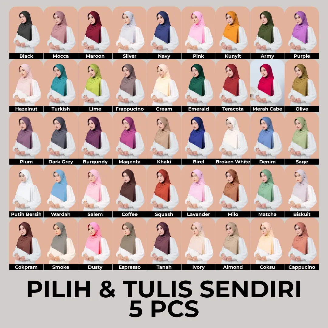 Warna lain..(catat saat checkout)