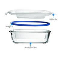 Gambar Vatiri Oven Glass Wadah Makan Microwave MPASI 180ml Rectangular - Tempat Makan Kaca PL180YG dari VATIRI HOME STORE Kota Administrasi Jakarta Pusat 4 Tokopedia