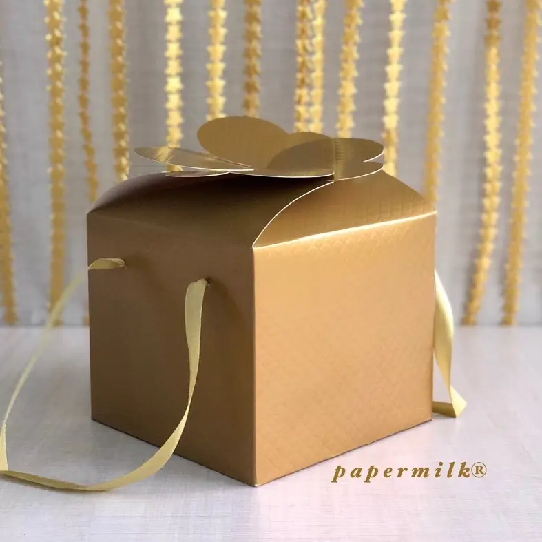 Papermilk / Bxh 15.13 Egift2, Gift Box, kotak lipat, kotak hadiah, kotak Souvenir, Box Instant, Size 15 x 13cm , motif wajik , ada 3 warna, Mika dan tanpa Mika