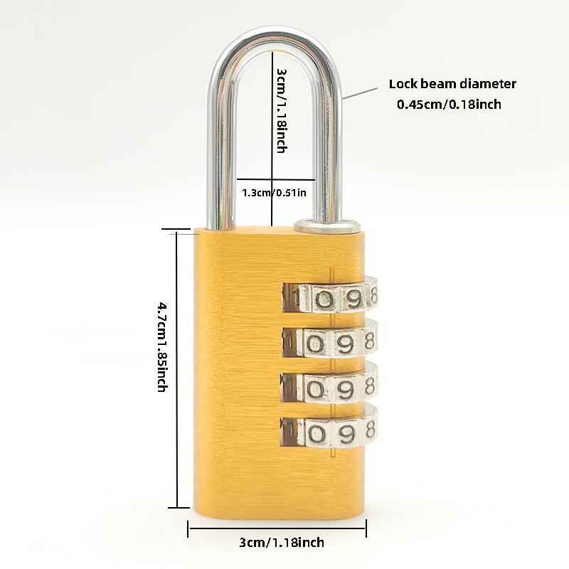 Product Introduction of Digital storage cabinet lock external lock, suitable for school gym storage cabinets, sports storage cabinets, fences, toolboxes, doors, and boxes 9