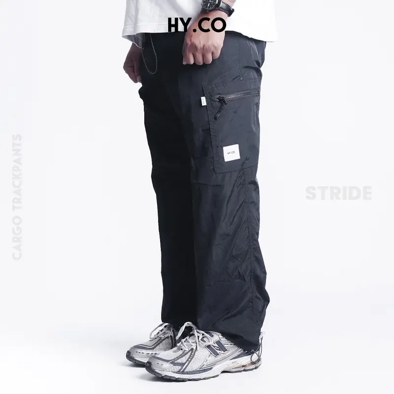 STRRIDE Celana Trackpants Parasut Cargo Pria Ringan Shop