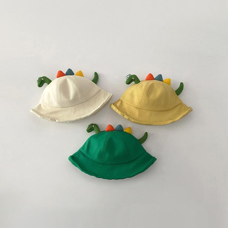 Mũ Ngư Dân Khủng Long Dễ Thương Cho Bé Mũ Cotton Rộng Vành Cho Trẻ Sơ Sinh Bé Trai Và Bé Gái Mũ Xô Du Lịch Thường Ngày Thoải Mái Mũ Che Nắng Cho Trẻ Mới Biết Đi