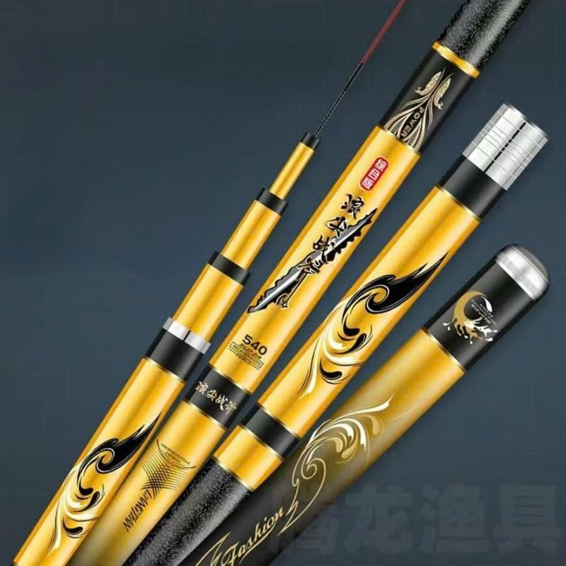 Cần Câu Cá TopWave & BlueIce Carbon 5H Ngọn 1.1li Phân Bố Lực 2:8 vs 6H Ngọn 1.3li Phân Bố Lực 1:9 Kèm Lóng 1 + Bảo Hành 1 Năm Fishing cần câu tay