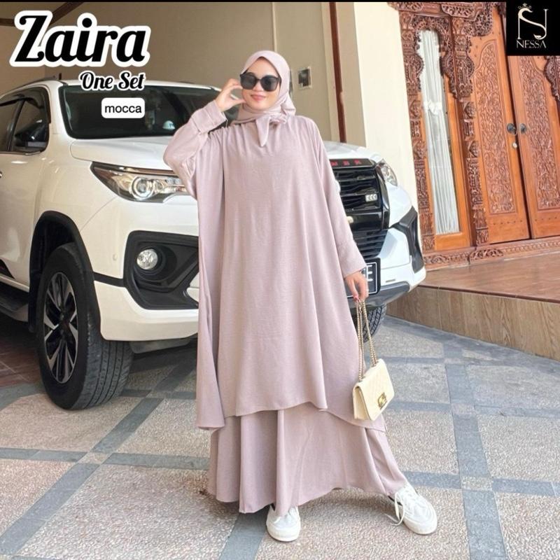 zaira set rok tunik cringkle 4