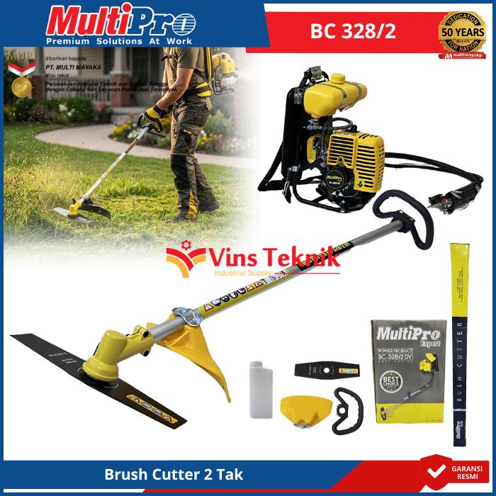Gambar MULTIPRO BC 328/2 Mesin Potong Rumput Gendong Brush Cutter 2 Tak BC328/2 dari Vins Teknik Bekasi Kota Bekasi Tokopedia