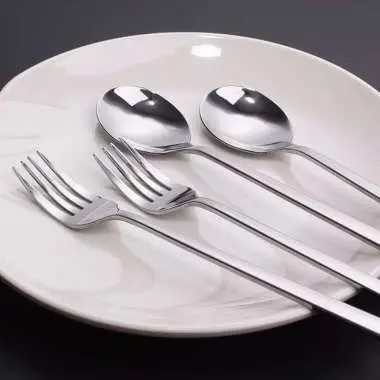 Sendok Garpu Korea / Alat Makan Sujeo Korean Spoon Fork Set Stainless - SENDOK STAINLES Kitchenware 0