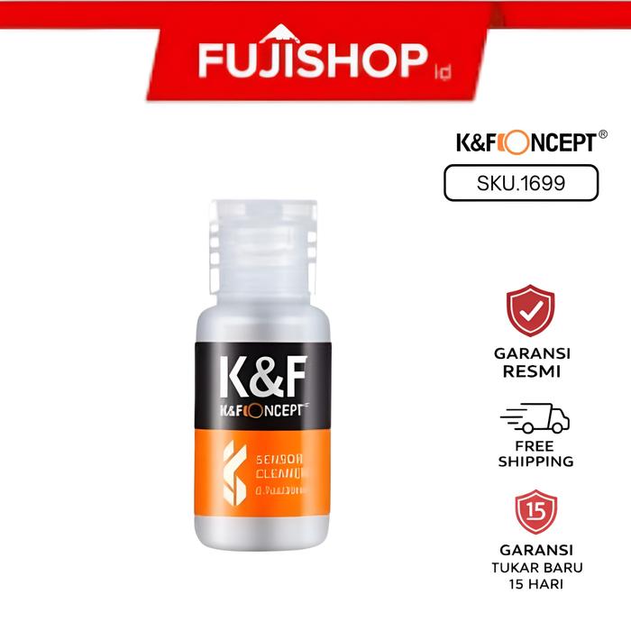 Gambar K&F Concept Cleaning Liquid 20ml / Cleaner Sensor Camera DSLR/Mirrorless dari FUJISHOPid Kota Administrasi Jakarta Barat Tokopedia