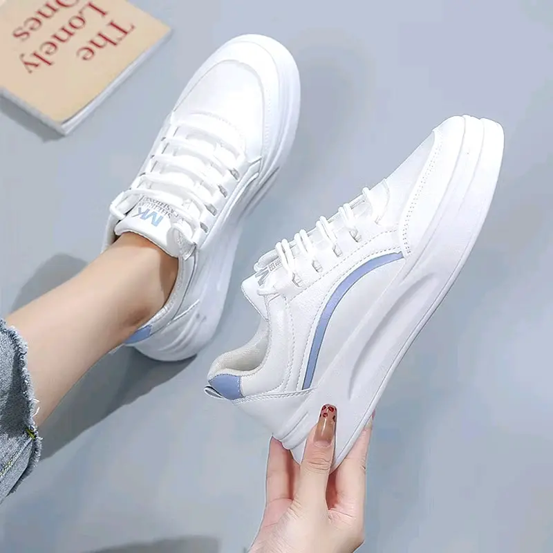 sneakers wanita casual murah Shoes Cewek size biru