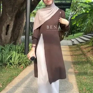 (2) WEARING BENA | Zanna Tunik | Atasan Tunik