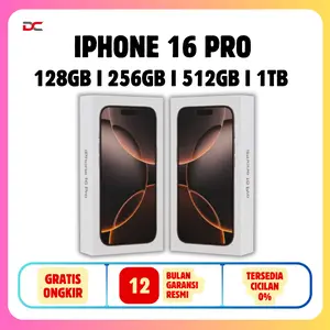( Exclusive Live Robi Bois ) Iphone 16 Pro 128GB I 256GB I 512GB I 1TB Garansi Resmi Indonesia