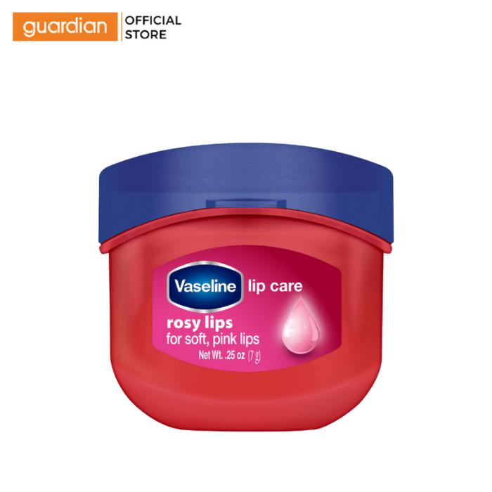 Sáp Dưỡng Môi Vaseline Lips Care Rosy Lips Hoa Hồng 7Gr