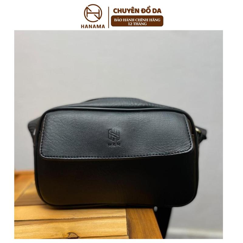 Túi da đeo chéo Hanama Zin 7 cao cấp 12 tháng bảo hành - Bag