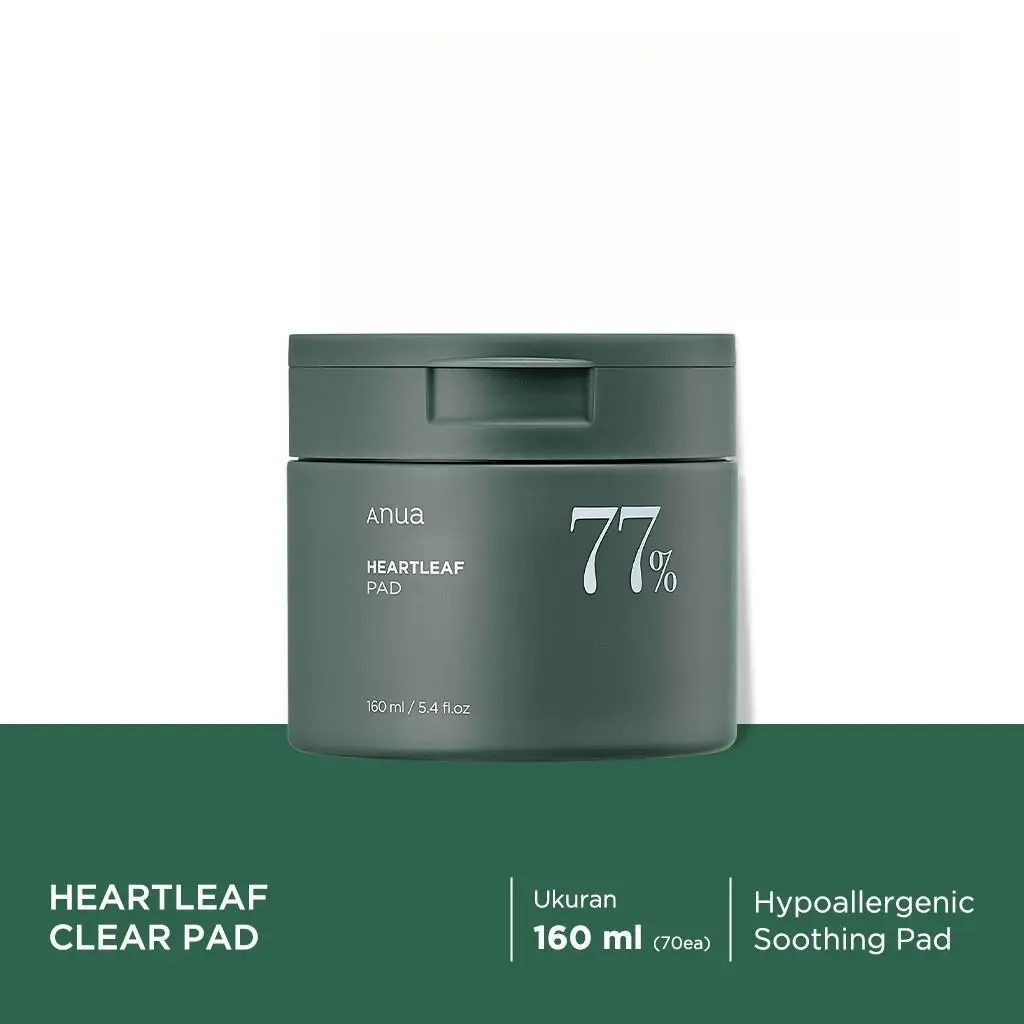 77% Clear Pad 160ml Reduce acne and blackheads A Gentle Exfoliating Toner Pad (70pads) Clean Cleansing Clean Cleansing