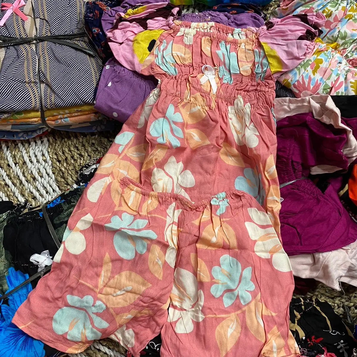 CO live totalan baju anak keninian