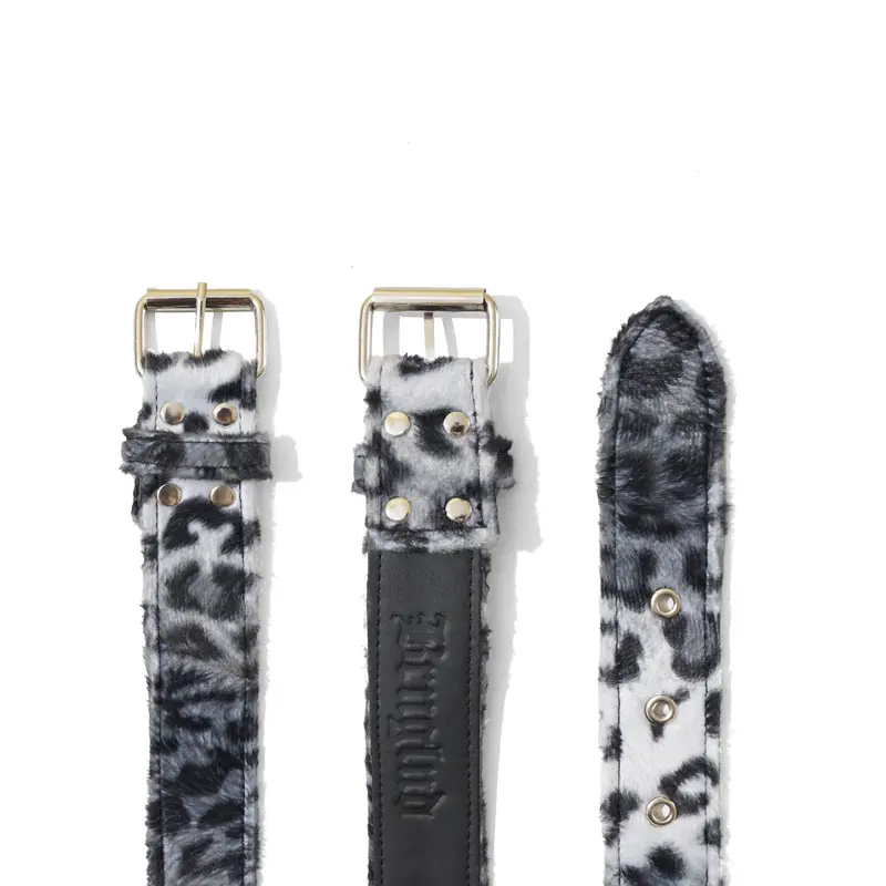 Belt Leopard Gray | Ikat Pinggang | Unisex | Brainsgland 2