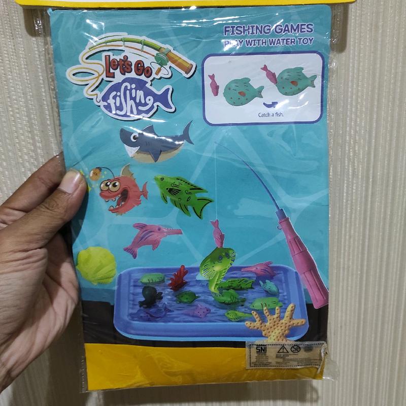Mainan Pancingan Ikan Dengan Kolam Air Permainan Mandi Anak 3
