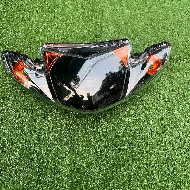REFEKTOR VEGA NEW DEPAN DAN BELAKANG ORIGINAL CASTOM BLACK OREN/ HITAM ...