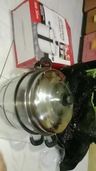 Product Review of Panci Dobel Layer/ Panci Kukus Panci Rebus Goreng/Panci 3 in1 from ح**ء 1