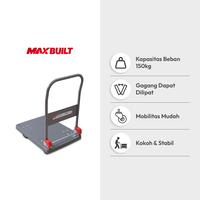 Gambar AZKO Maxbuilt Troli Barang Lipat Platform 150 Kg - Abu-Abu Hand Truck Portable Dolly Angkut Gudang Logistik dari AZKO ID Kota Administrasi Jakarta Pusat 3 Tokopedia