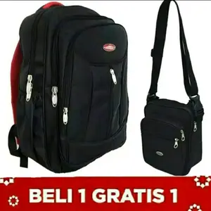 BAYAR DI TEMPAT TAS RANSEL PRIA POLO TAS RANSEL SEKOLAH KULIAH KERJA DEWASA MUAT LAPTOP Tas gendong Backpack Wanita dengan Desain Modern Stylish dan Banyak Kantong Ruang Penyimpanan