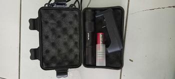 Product Review of Senter Super Terang Waterproof LED Rechargeable Baterai Tactical Anti Air Lampu SWAT Zoom Murah Free Charger from u**5 0