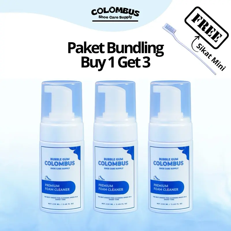 Paket Bundling Buy 1 Get 3 Foam Pembersih Sepatu By Colombus 0