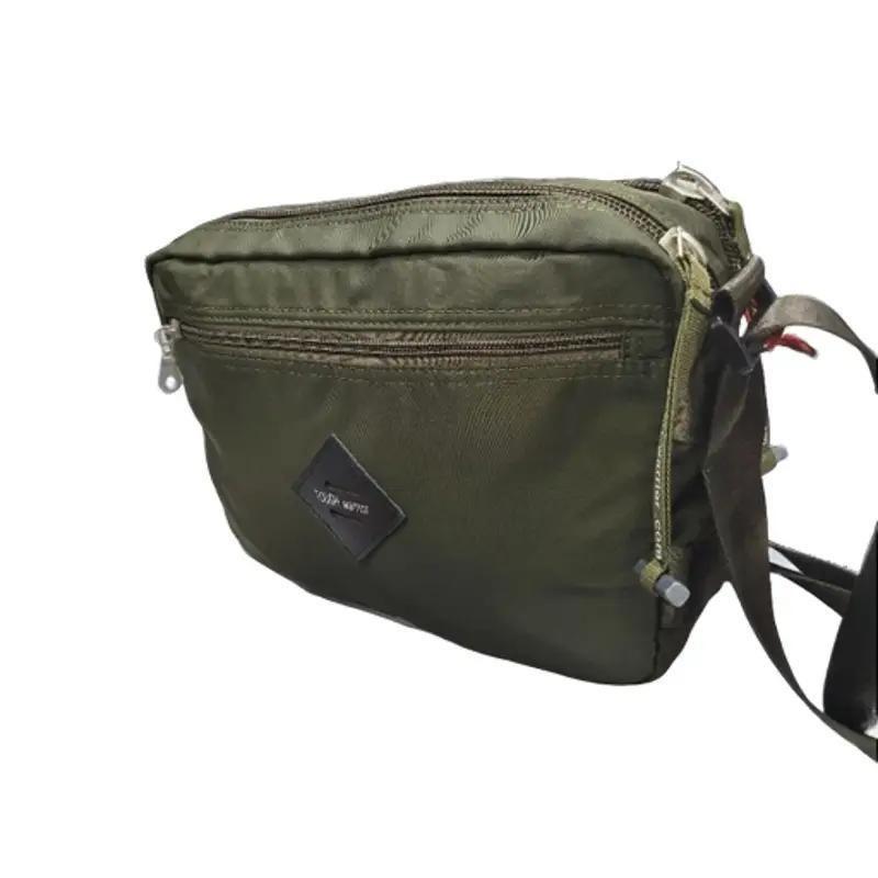 Product Introduction of TAS SELEMPANG/SLING BAHU PRIA/WANITA TOUGH WARRIOR 4871 WATERPROOF ANTI AIR IMPORT (BISA COD) Canvas 14