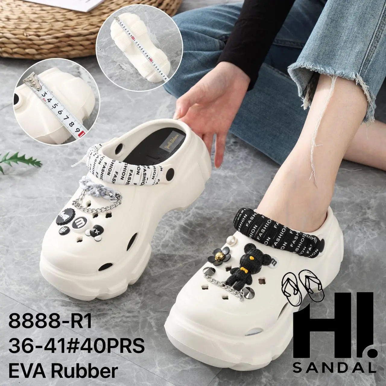 Sendal Baim Keren / Sandal Baim / Sandal Korean Style Baim / Sandal Wanita Baim / Sandal Jibbits Baim / Sandal Karet Baim / Sendal Jibbits Baim / Sendal Perempuan Baim Korean Style / Sendal Cewe Baim Korean Style / Sendal Kodok Korean Style / Sandal Kodok