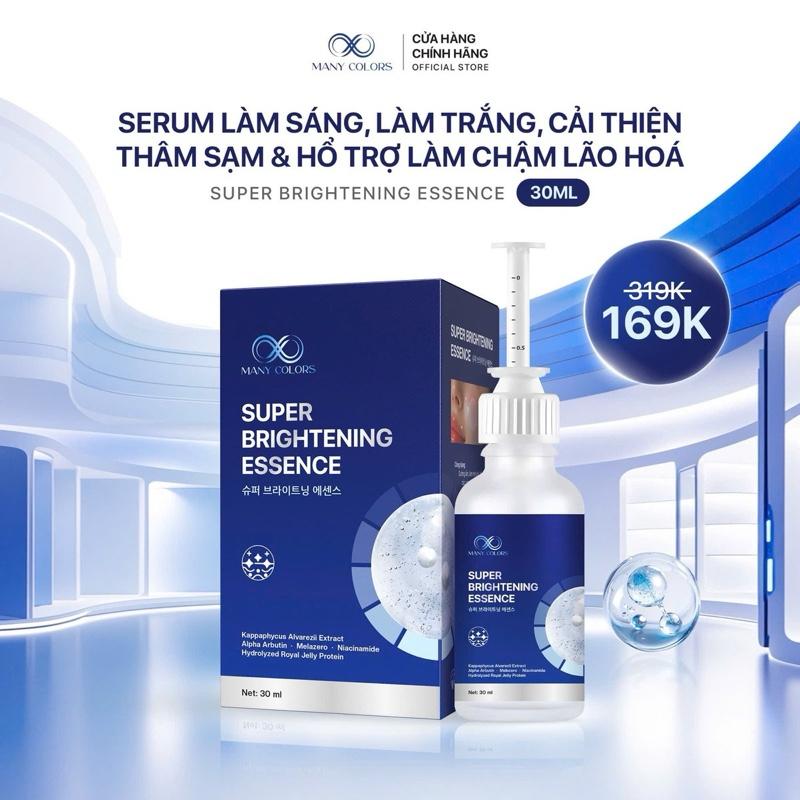  Tinh Chất SERUM SUPER BRIGHTENING ESSENCE 30ml - Hỗ Trợ Làm Trắng Sáng Da Dưỡng Ẩm Cải Thiện Thâm Sạm - Many Colors 