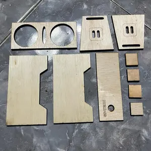 kit potongan box line array 2 inch dobel belum dirakit bahan triplek tebal 5mm