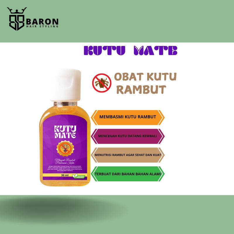 BR MINYAK PEMBASMI KUTU RAMBUT AMPUH CAP KUTUMATE 2