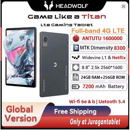 Jual Headwolf FPad8 Titan 1 4G LTE TabletPC Gaming Dimensity 8300