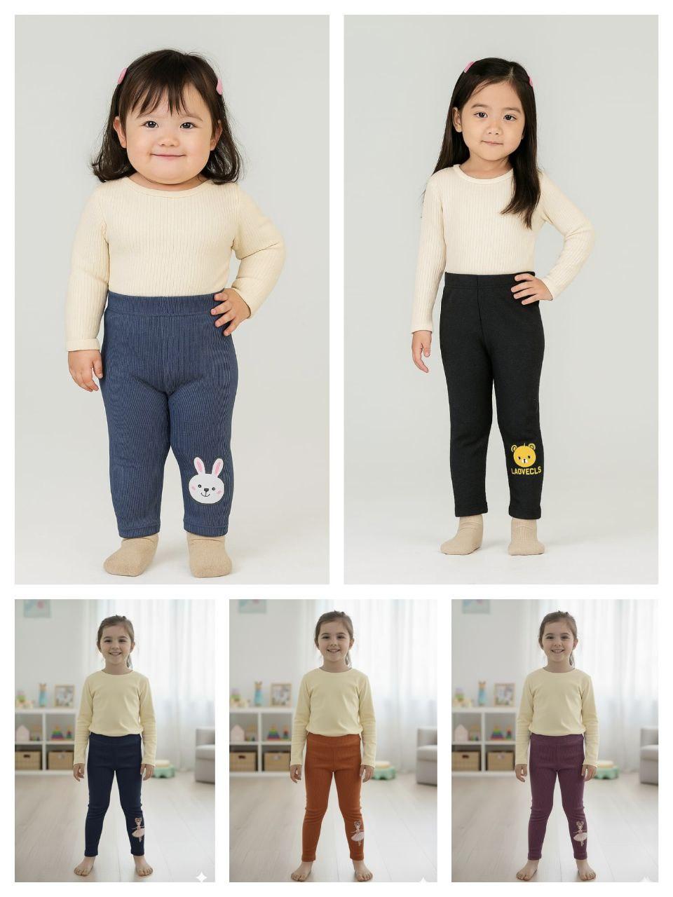 PAKET HEMAT ISI 5PCS LEGING MILANO ANAK || USIA 1-10THN Fashion