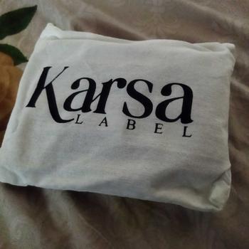Product Review of Karsalabel Nara Pashmina Oval Kaos Rayon from O**👻 1