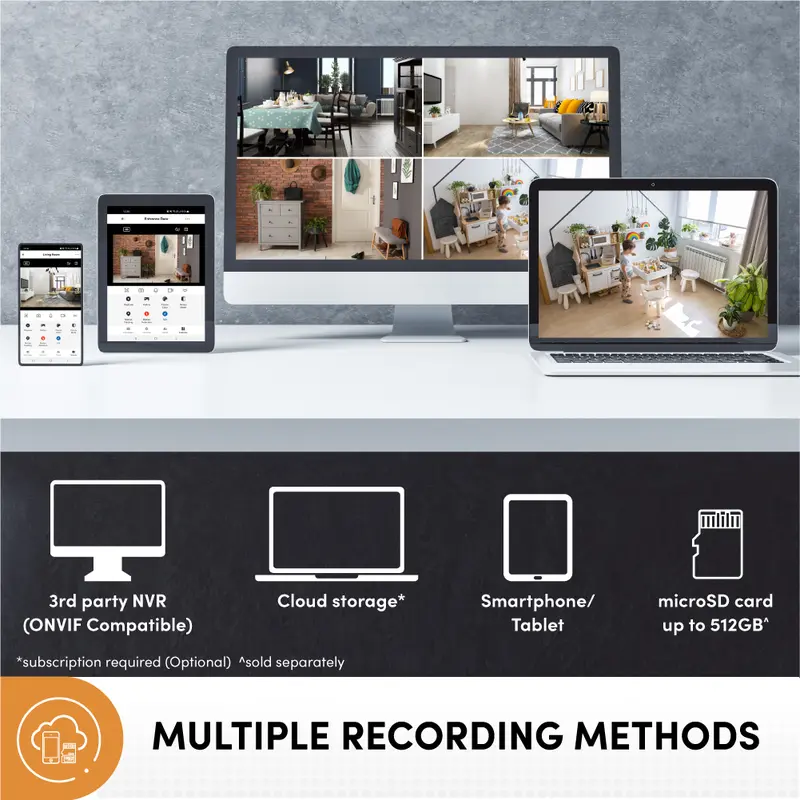 Prolink Smart IP Cam CCTV Wifi Indoor 3MP Full HD | 360° View | Baby Monitor Kamera 7