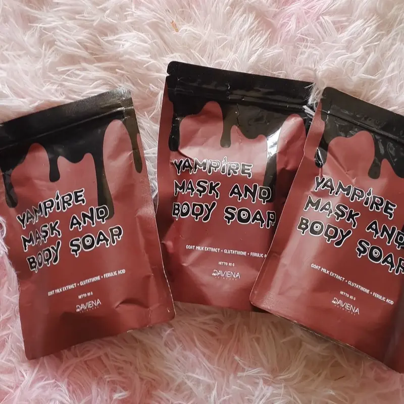 DAPAT 3 SABUN VAMPIRE BODY AND SHOP DAVIENA SKINCARE Bunga Perawatan Mawar Mencerahkan Soap Hitam Merah Tubuh Mandi Pencerah Memutihkan Kusam Membersihkan 1