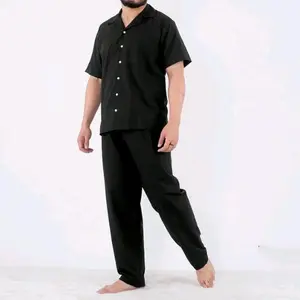 Piyama Katun Premium Piyama Katun Premium Pria Satu Paket Baju Tidur