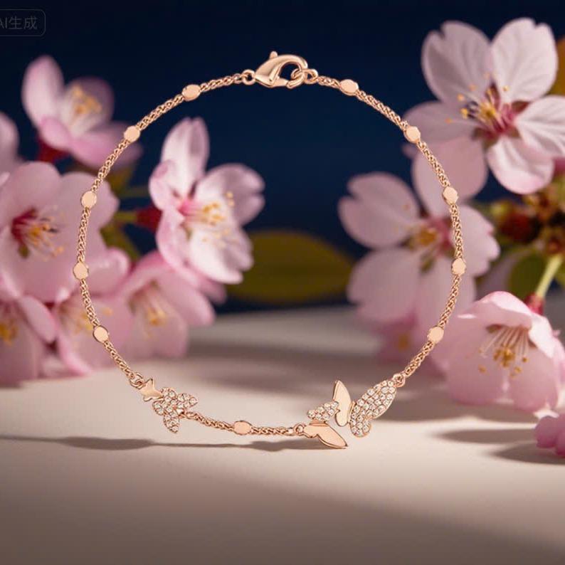  Lắc Chân Cánh Tiên May Mắn – Trang Sức Nữ Xinh Xắn 