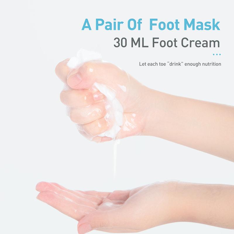 Product Introduction of [HOT][OFFICIAL]LANBENA Lavender Foot Peeling Mask Masker Kaki 1Pair Foot Mask Remove Dead Skin Peeling Foot Care Peeling Cuticles Heel Exfloating Masker Beauty Anti Crack Heel Body Care Bunga Kapalan Kering Mengelupas Tangan 15