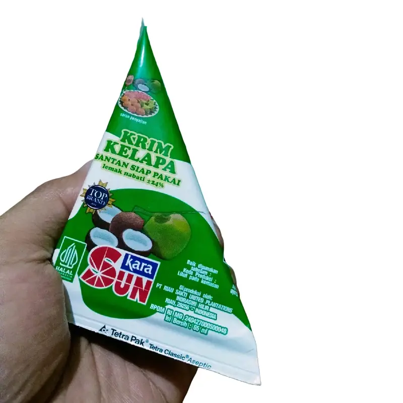 Krim kelapa Santan Kara 65ml bumbu masak Masakan 0