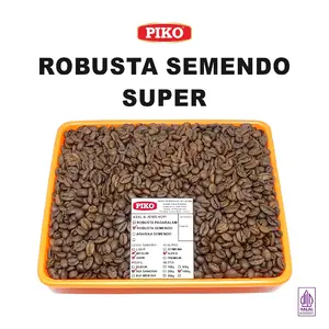 Kopi Robusta Semendo Super 1 kg 500gr 250gr Biji Kopi Bubuk Piko