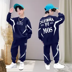 Kaos Setelan Anak Laki Laki California Mos / Fashion Anak Usia 4 - 15 TH Size M L XL / Setelan Sweater Anak Laki Laki Terlaris