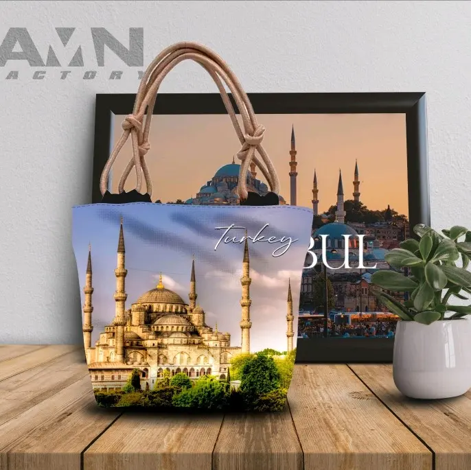 Tas totebag wanita model printing ter baru Cewek Perempuan 5