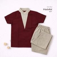 Gambar KEOLA Habibi Set – Koko Anak Premium| Baju Koko Anak Ramadhan (Setelan Muslim Koko Set Anak) Usia 1 - 6 Tahun - Alden Blue, 1T dari Keola Mall Kota Administrasi Jakarta Utara 5 Tokopedia