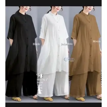 [NEW] Shafia Sett SUPER JUMBO Terbaru 2024//Sett Kasual Kekinian // Muat sampai BB 100kg // Cocok untuk Hari raya//Setelan Tunik Dan Pants Terlaris//Busui Friendly //Wudhu Friendly//BISA COD UNTUK SELURUH WILAYAH INDONESIA.